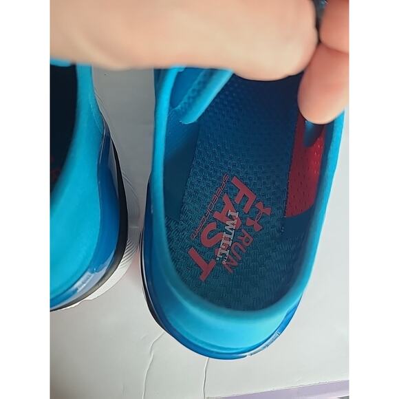 Under Armour WMS SZ 8.5 Speedform Apollo 2 Shoes Sneakers Blue Athletic Running - Picture 11 of 11